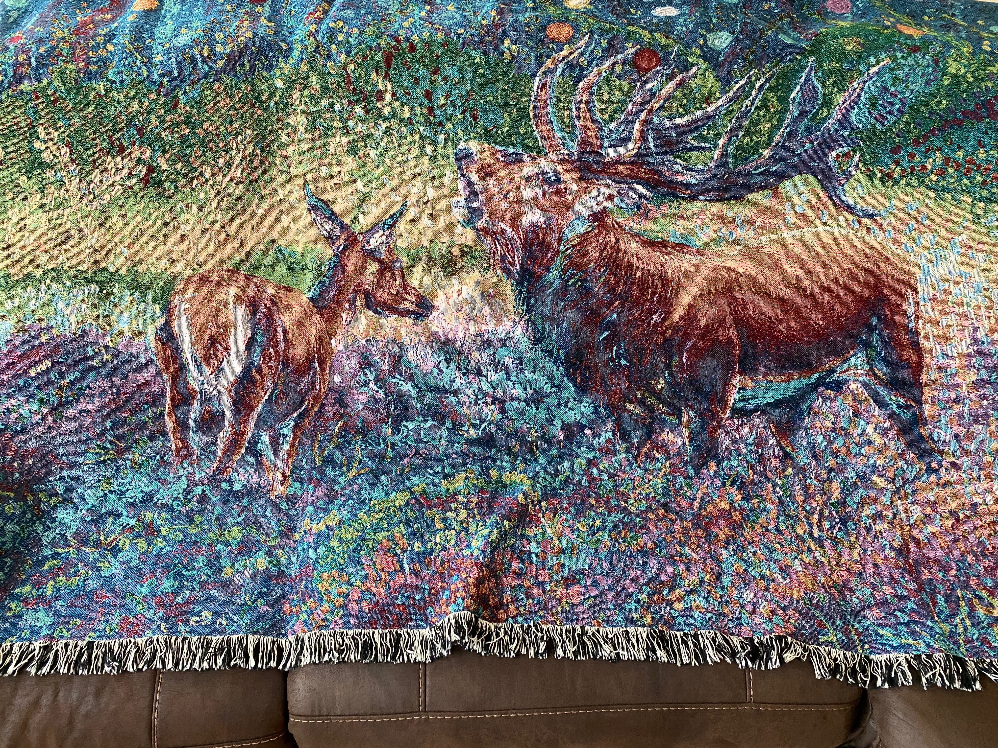 Tapestry deer discount