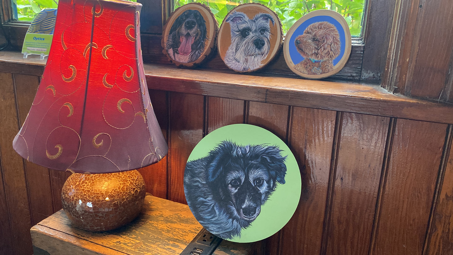 Custom Hand Painted Pet Portraits