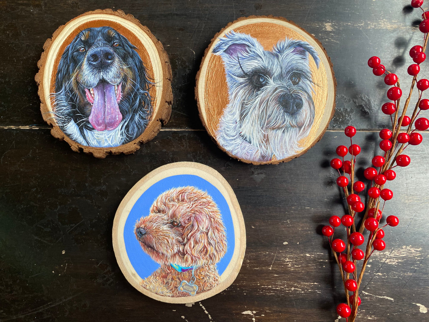 Custom Hand Painted Pet Portraits